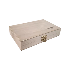 Spindle Set in Pine Wood Box