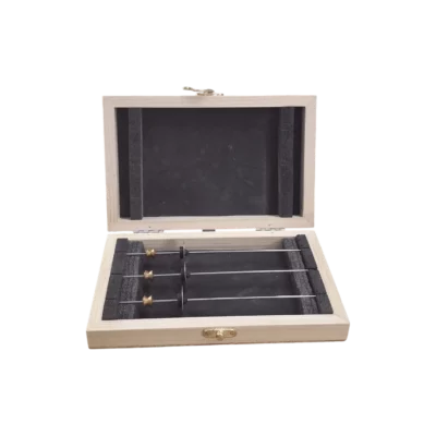 Spindle Set in Pine Wood Box