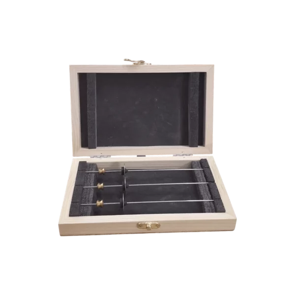 Spindle Set in Pine Wood Box
